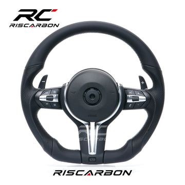 For Daily Use M-Sport Factory Price Full Leather Car Steering Wheel for BMW F01 F20 F30 F15 F16 F21 F22 F31 F32 F25 M3 M5