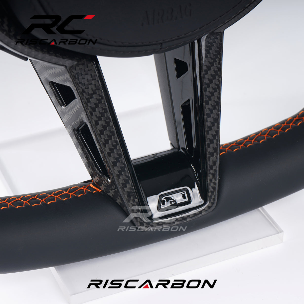 RISCARBON Leather CS Steering Wheel for BMW G30 G20 G11 G12 G13 G14 G15 G16 G30 G31 G32 G38 Manufacturer High-Quality