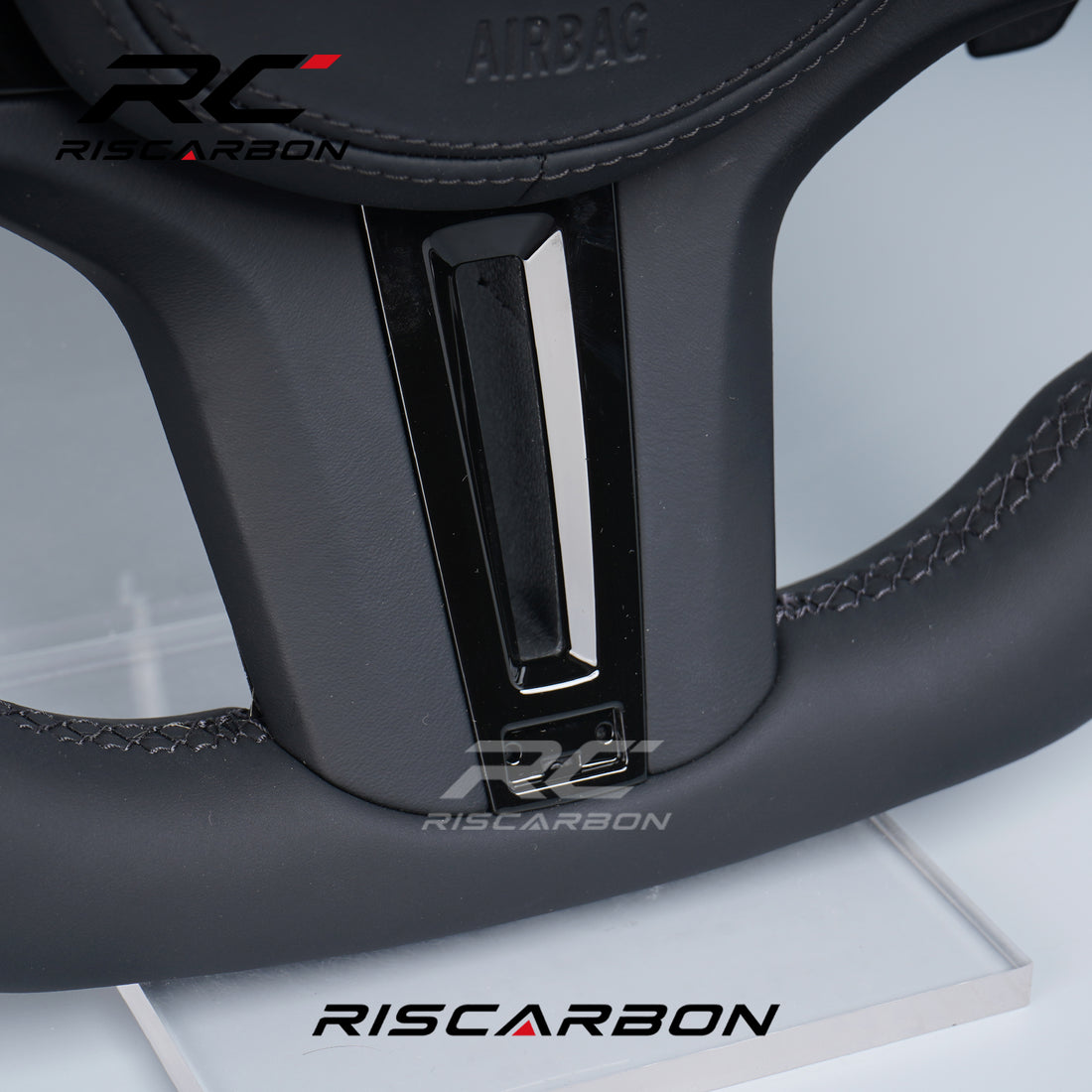 RISCARBON HOT SALE Full- Leather Car Steering Wheel for BMW X4 X5 X6 G30 G21 G22 G23 G28 G20 G11 G12 G01 G08 G02 G31 G38 G06