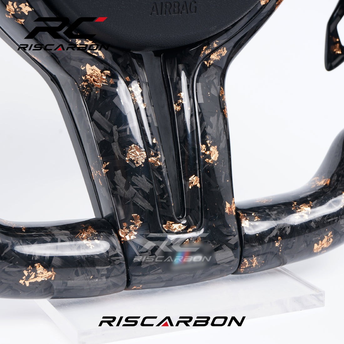 RISCARBON Wholesale Carbon Fiber Steering Wheel Suitable for BMW F10 F20 F30 F32 F36 F80 F82 M3 M4 M5 E46 E60 E70 E90 E91 Automotive Parts