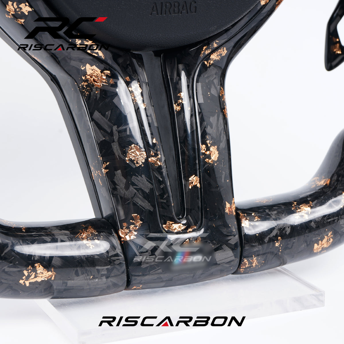RISCARBON Wholesale Carbon Fiber Steering Wheel Suitable for BMW F10 F20 F30 F32 F36 F80 F82 M3 M4 M5 E46 E60 E70 E90 E91 Automotive Parts