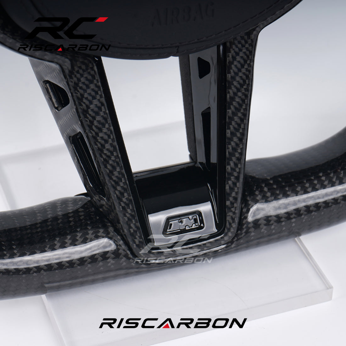 RISCARBON Full Carbon Fiber Sport Style Steering Wheel for BMW G20 G21 G22 G30 G31 G32 G40G01 G02 G87 M3 G80 M4 G42 G20 G21 Upgrade to Old