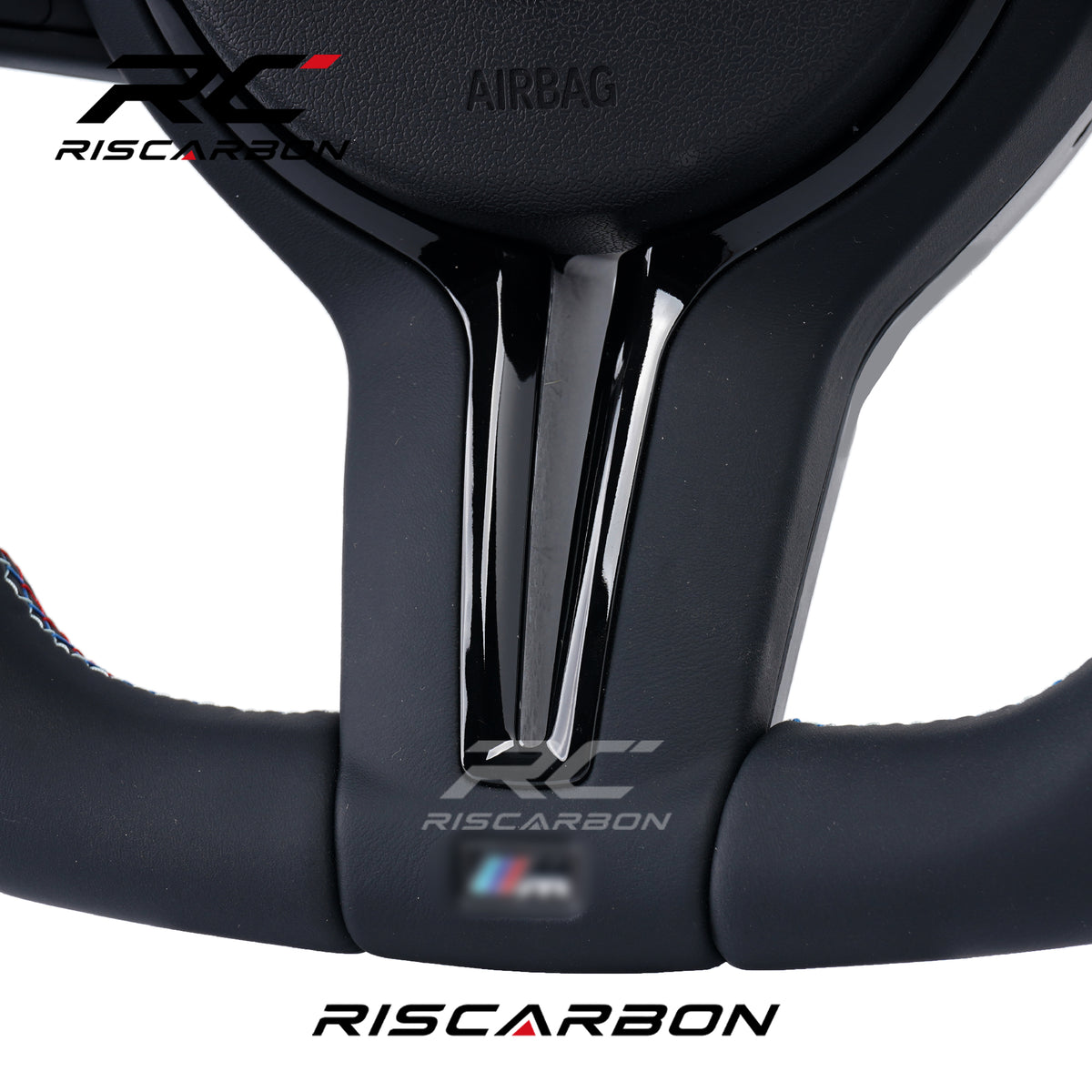 RISCARBON Car Steering Wheel ACC Heated Vibration for BMW F07 F10 F11 F18 F06 F12 F13 F01 F02 F03 F30 F31 F36 F25 F20 F21 Steering Wheel