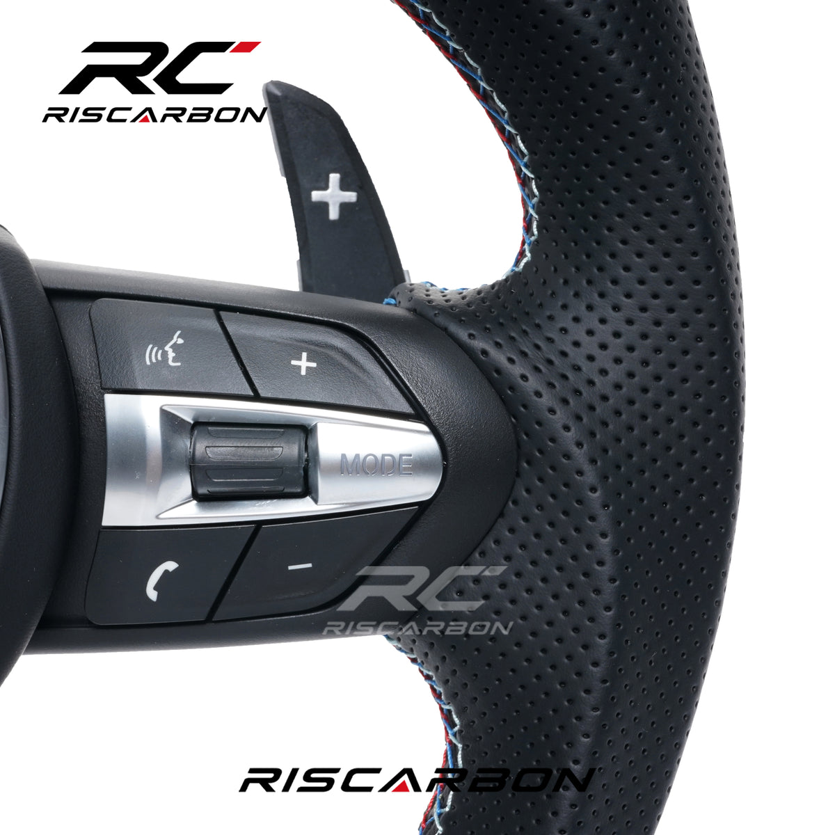 For Daily Use M-Sport Factory Price Full Leather Car Steering Wheel for BMW F01 F20 F30 F15 F16 F21 F22 F31 F32 F25 M3 M5