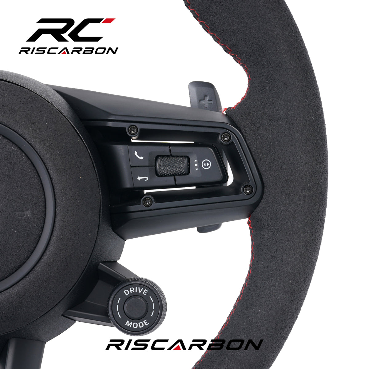 RISCARBON HOT SALE Suede Car Steering Wheel for Porsche Cayenne Panamera 991 911 991 992 718 918 997 CARRERA GT Macan Plug and Play