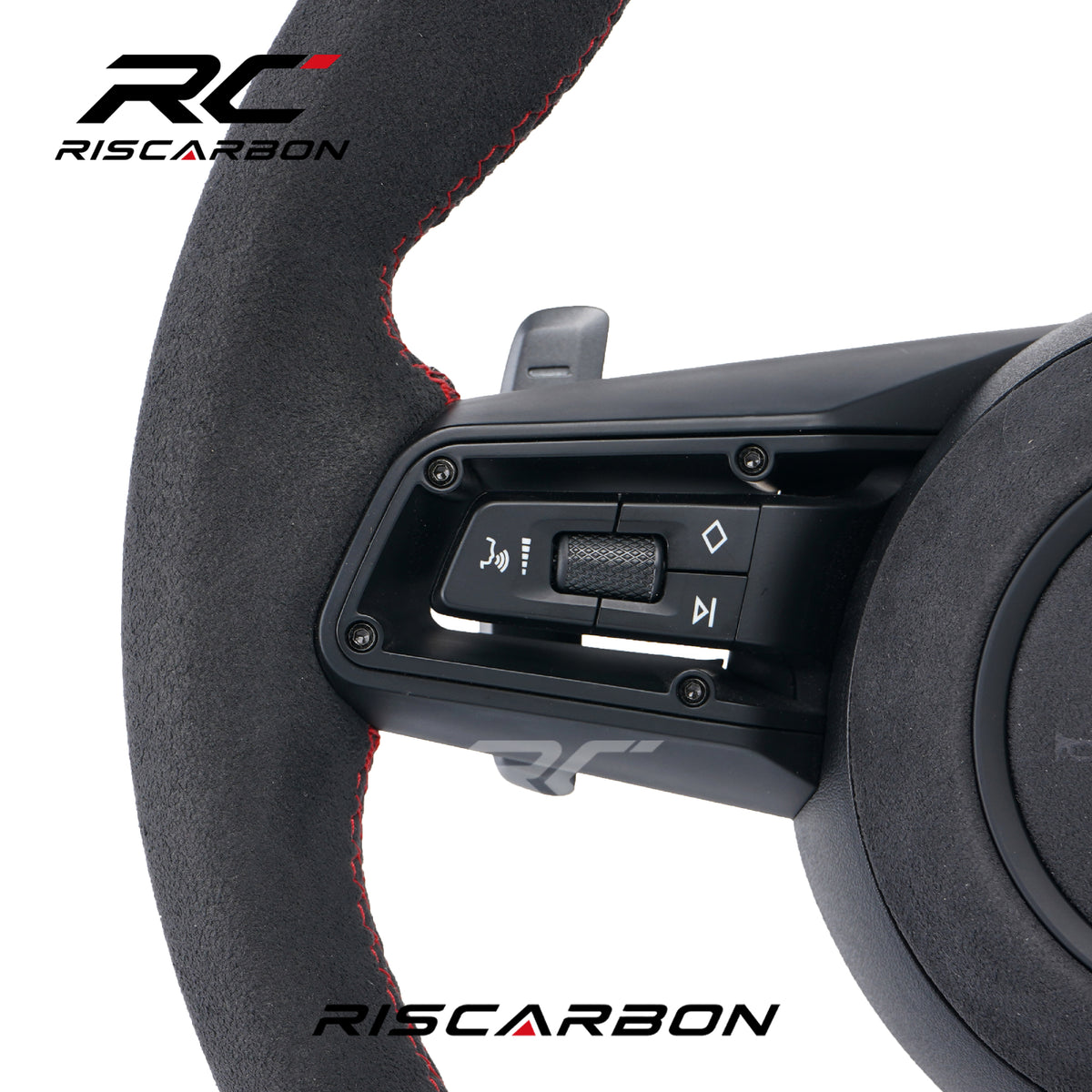 RISCARBON HOT SALE Suede Car Steering Wheel for Porsche Cayenne Panamera 991 911 991 992 718 918 997 CARRERA GT Macan Plug and Play