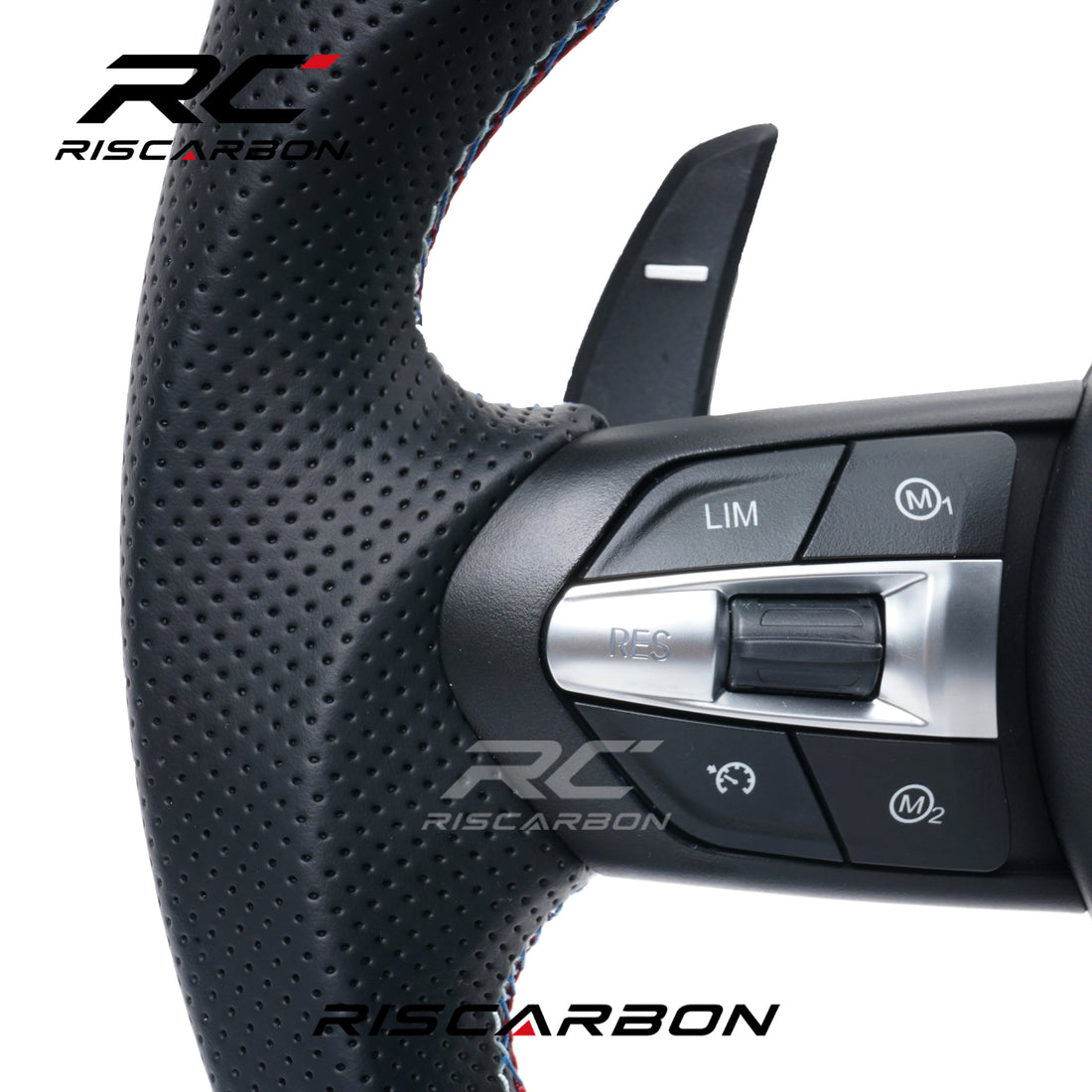For Daily Use M-Sport Factory Price Full Leather Car Steering Wheel for BMW F01 F20 F30 F15 F16 F21 F22 F31 F32 F25 M3 M5