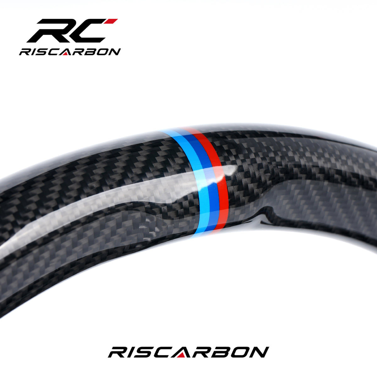 RISCARBON Carbon Fiber Car Steering Wheel for BMW F01F15 F20 F22 F25 F31 F30 F12 F16 F21 F40 F52 New Upgrade M-Sport