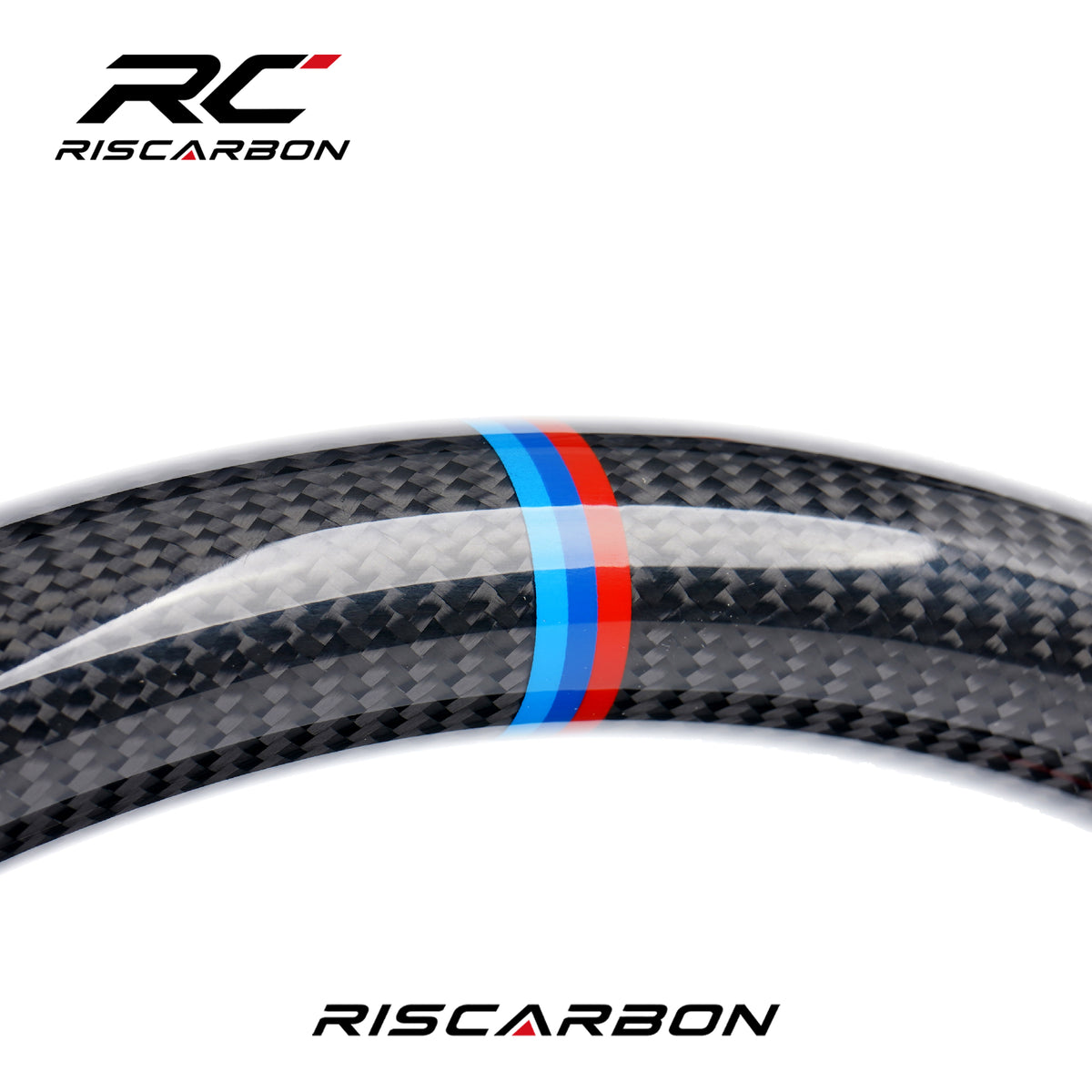 RISCARBON Fit for BMW G Series G20 G80 G22 G82 G30 G31 G32 G11 G12 G10 G25 G40 G42 G01 G02 New Style Auto Carbon Fiber CS Steering Wheel