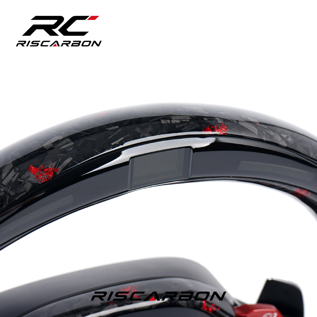 RISCARBON CS Forged Carbon Fiber Steering Wheel for BMW G30 G20 G32 G20 G21 G22 G23 G26 G01 G02 G28 G31 G87 Direct Fit Plug and Play