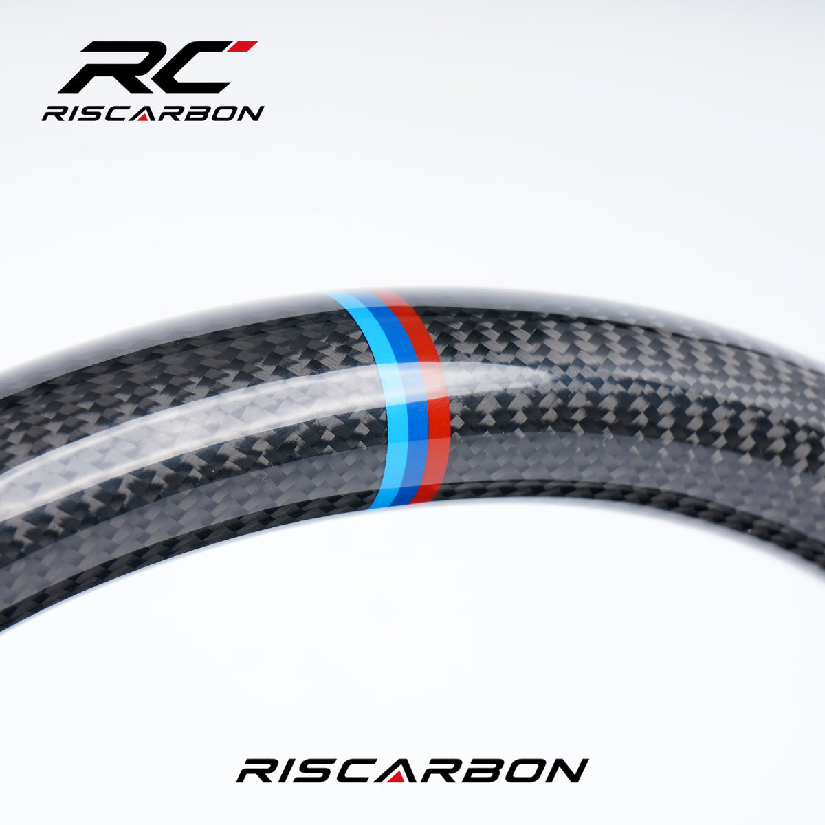RISCARBON Flat Bottom Real Carbon Fiber Steering Wheel for BMW G21 G22 G23 G20 G30 G01 G02 G08 G31 G38 G01 G05 X3 X4 X5 Plug and Play