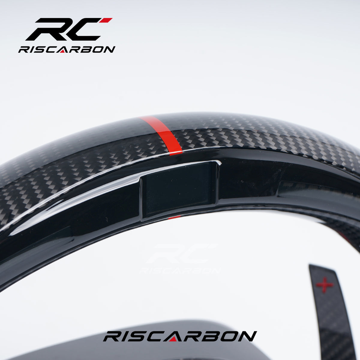 RISCARBON Factory Supply Carbon Fiber Steering Wheel for BMW X3 X4 X5 G21 G22 G23 G20 G30 G01 G02 G08 G31 G38 G01 G05 with LED Plug and Play