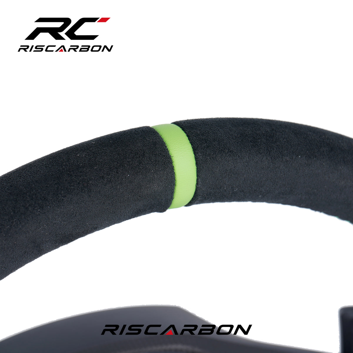 RISCARBON Sports Steering Wheel for Porsche 991 911 992 718 918 GT Panamera Cayenne Coupe Porsche 718 Cayman Microfiber Suede
