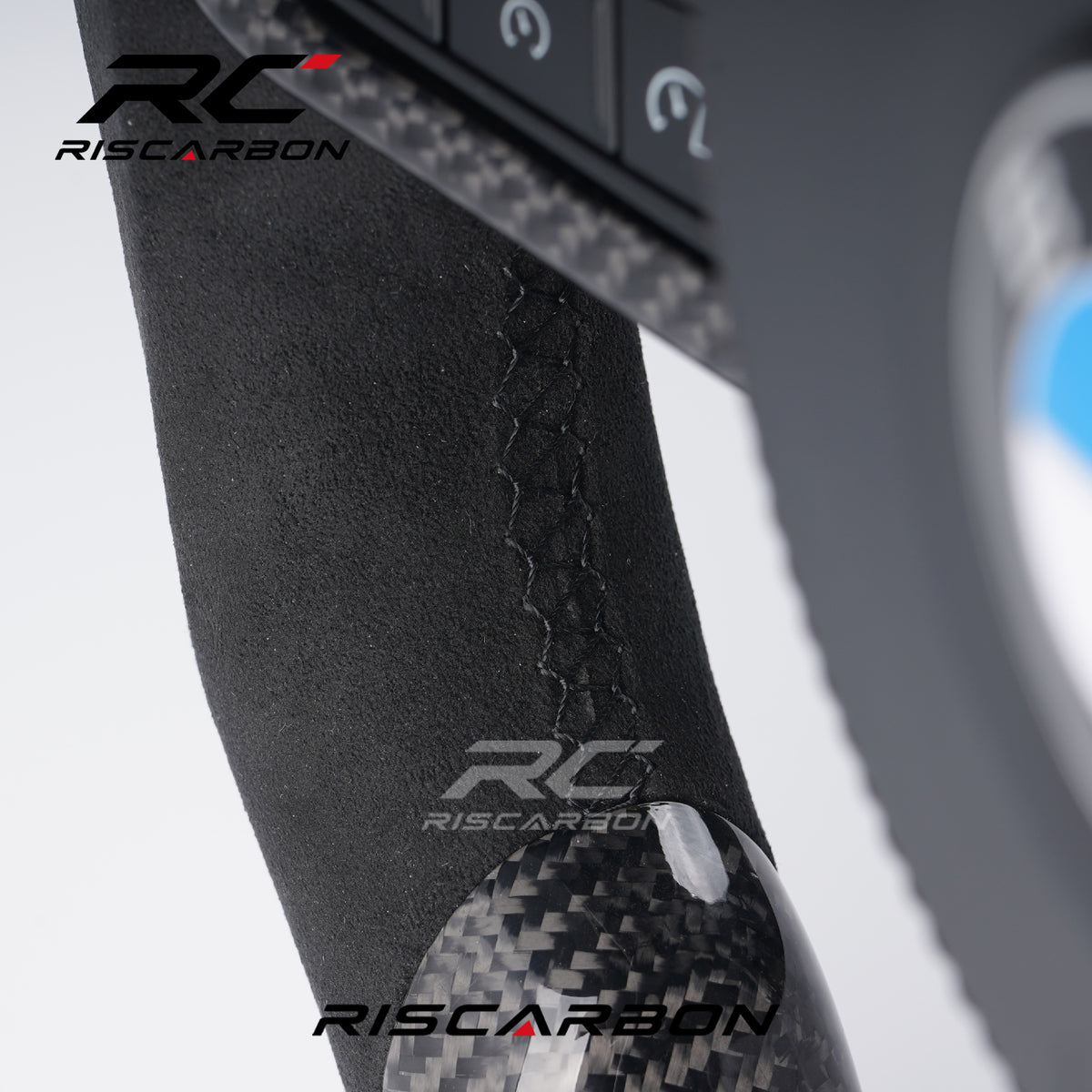 RISCARBON Full Carbon Fiber Sport Style Steering Wheel for BMW G20 G21 G22 G30 G31 G32 G40G01 G02 G87 M3 G80 M4 G42 G20 G21 Upgrade to Old