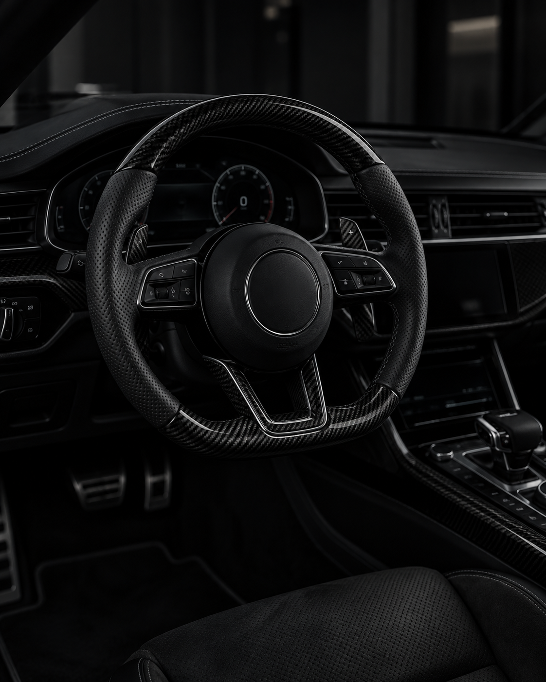 RISCARBON steering wheel OEM fitment