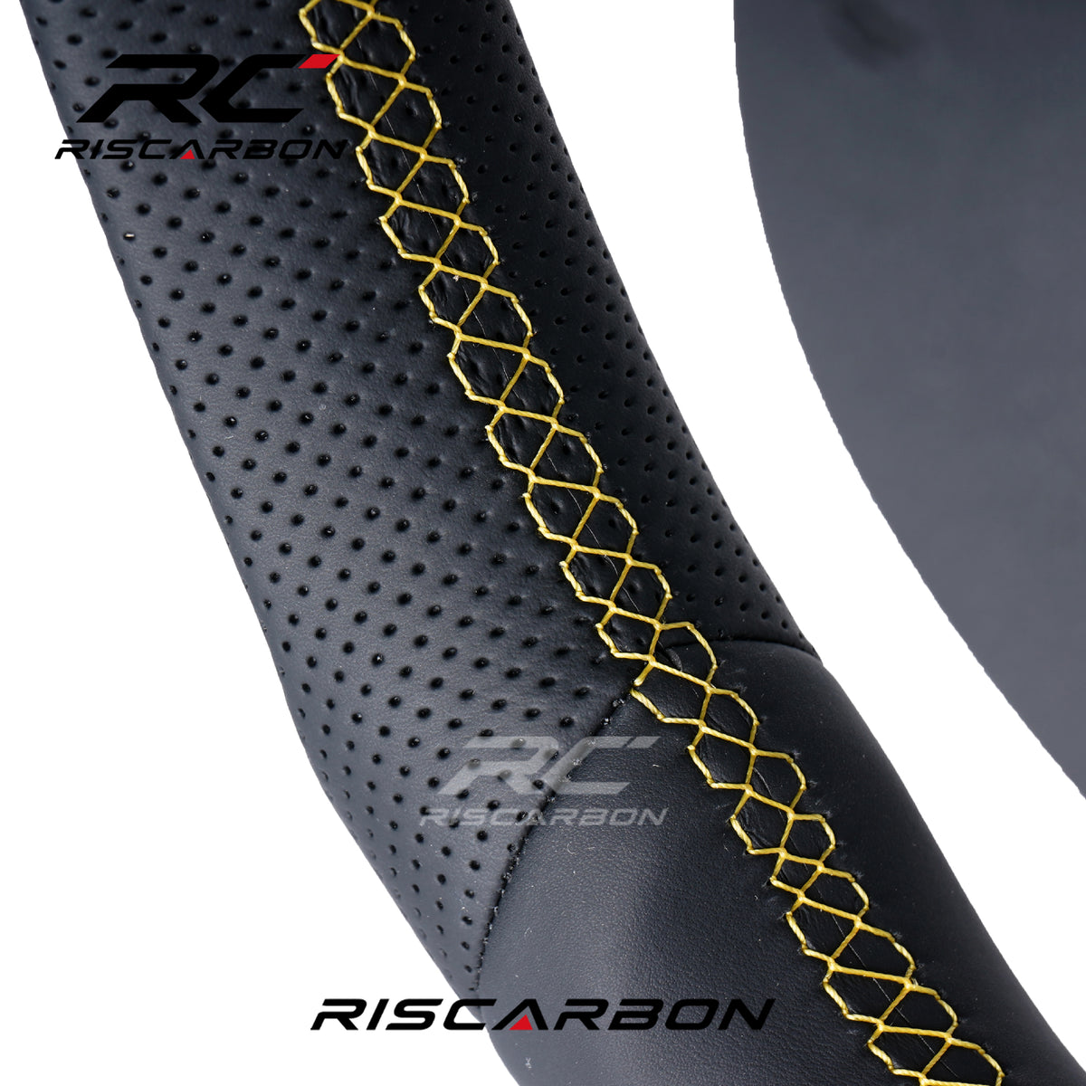 RISCARBON Factory Price Leather Steering Wheel for BMW E70 E81 E82 E90 E91E92 E93 E87 E88 E89 E84 Plug and Play High-Quality Bestselling