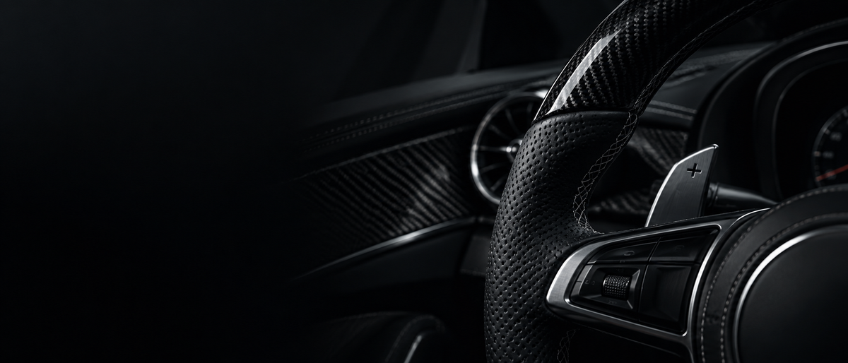 Carbon fiber steering wheel craftsmanship